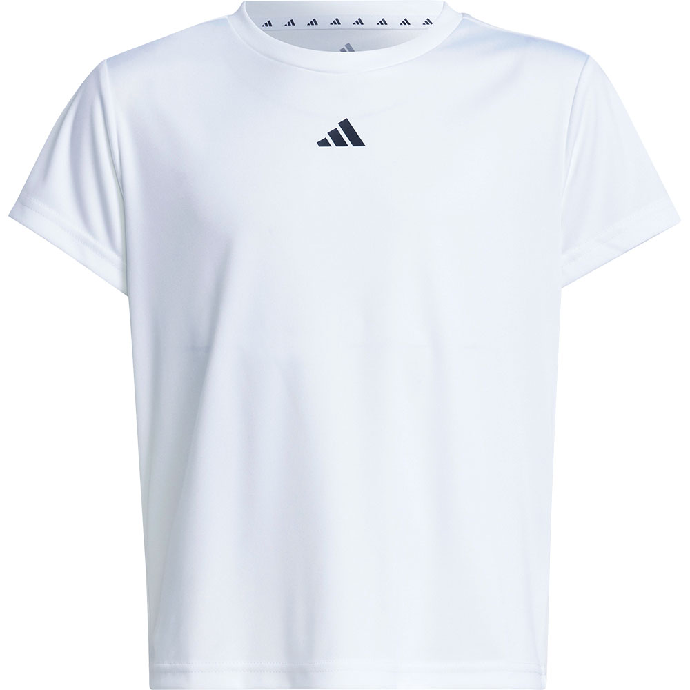 adidas - Train Essentials Regular Fit Logo Training T-Shirt Kinder white