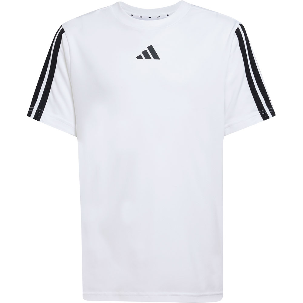 adidas - Train Essentials 3-Streifen T-Shirt Kinder white