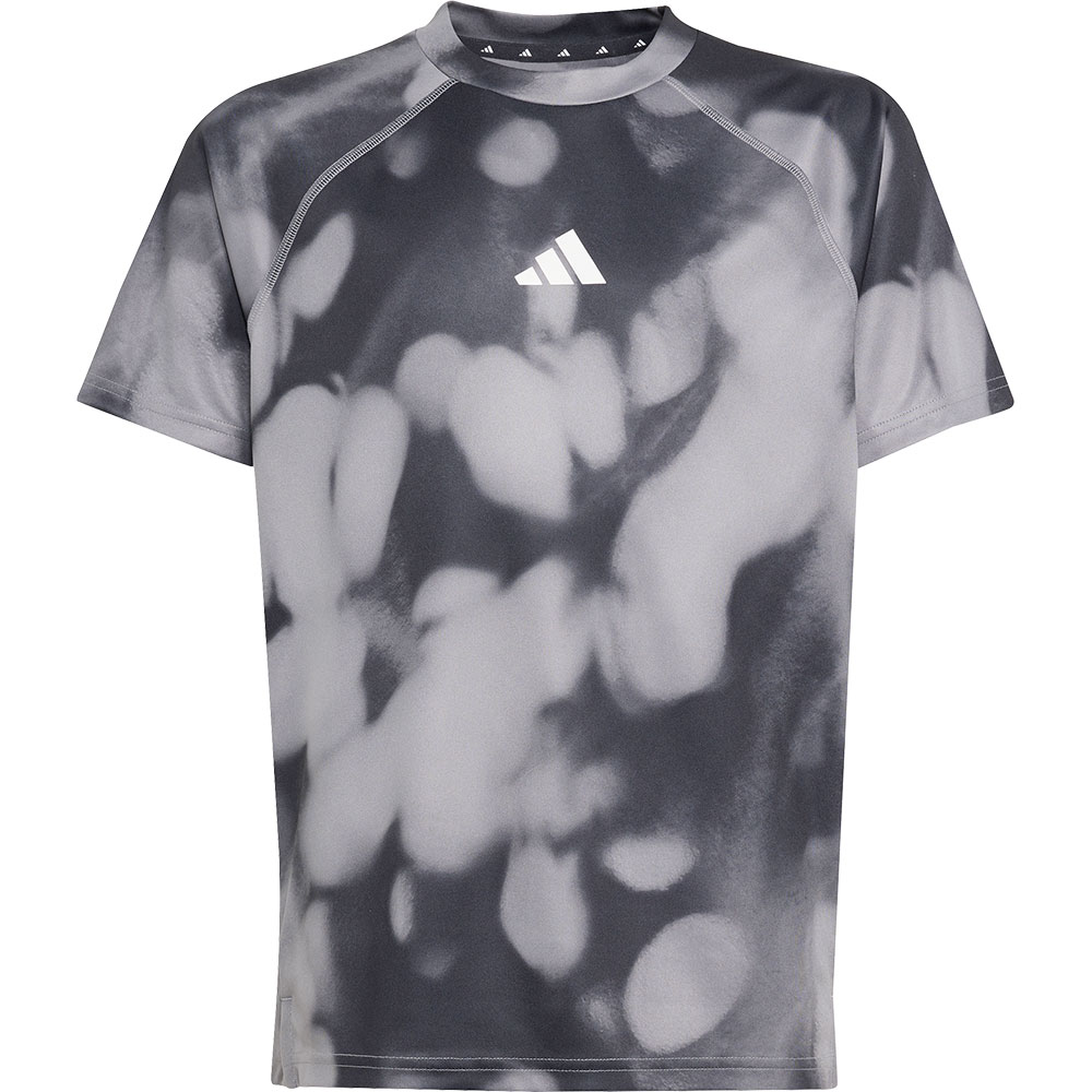 adidas - Training Allover Print T-Shirt Kinder dark grey