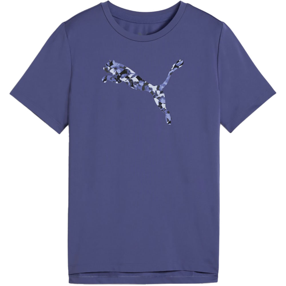 Puma - Tad ESS Cat Logo Graphic T-Shirt Kinder blue crystal