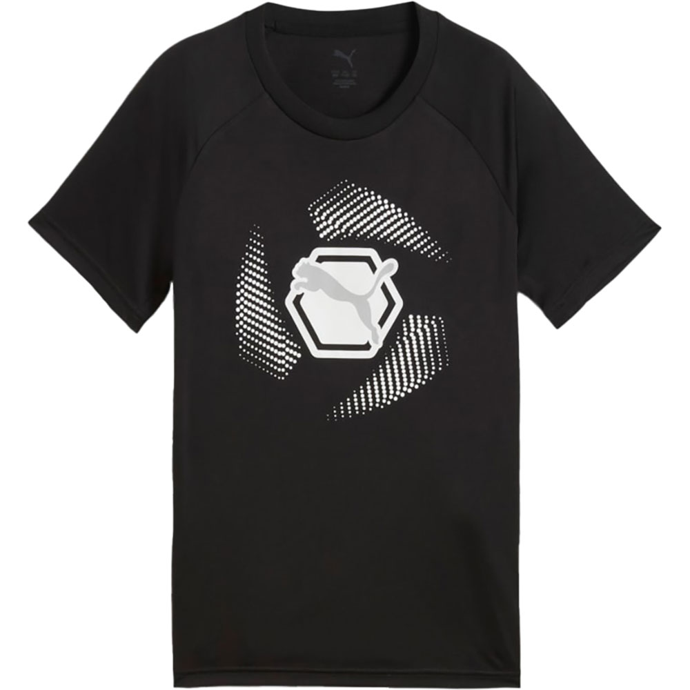 Puma - Active Sports Graphic Poly T-Shirt Kinder puma black