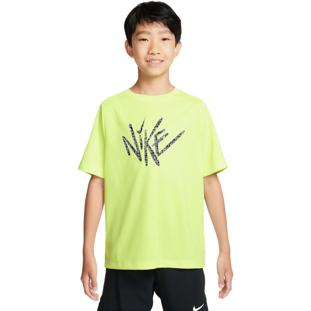 Nike - Multi T-Shirt Jungen light lemon twist