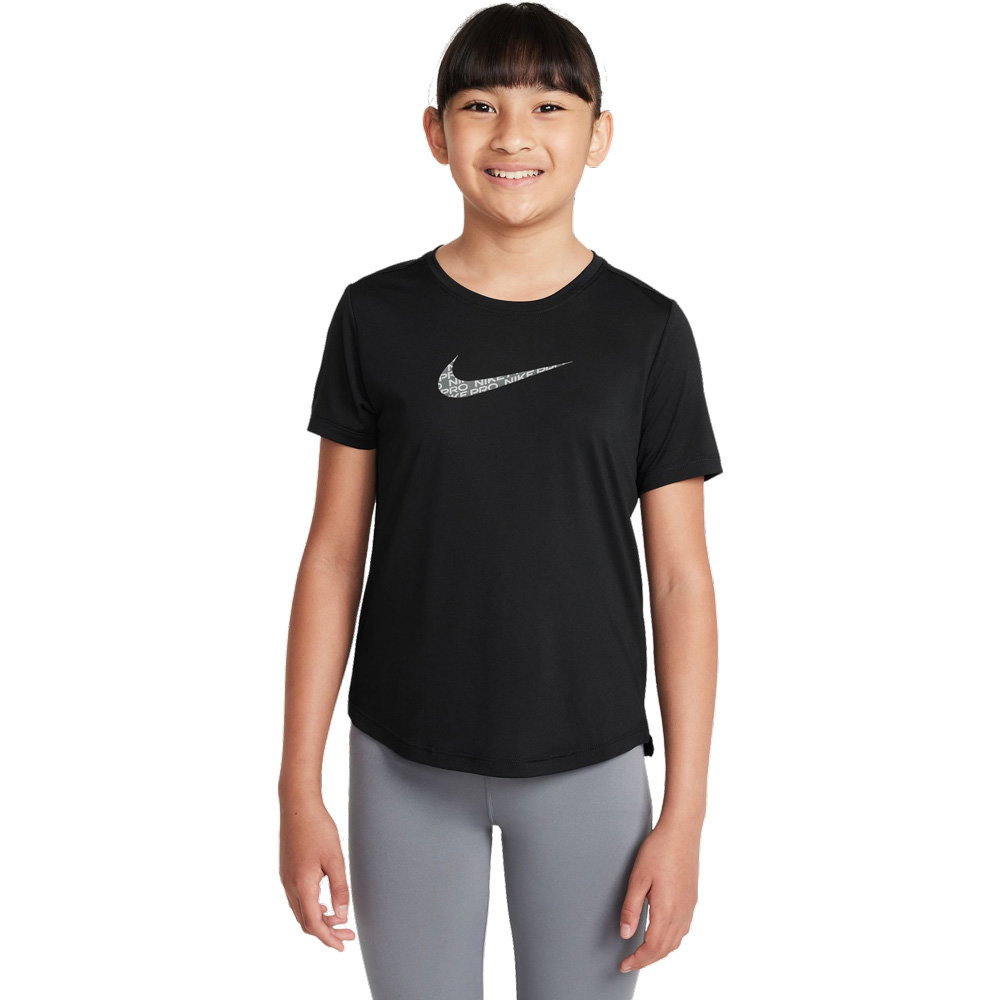 Nike - One Classic T-Shirt Mädchen schwarz
