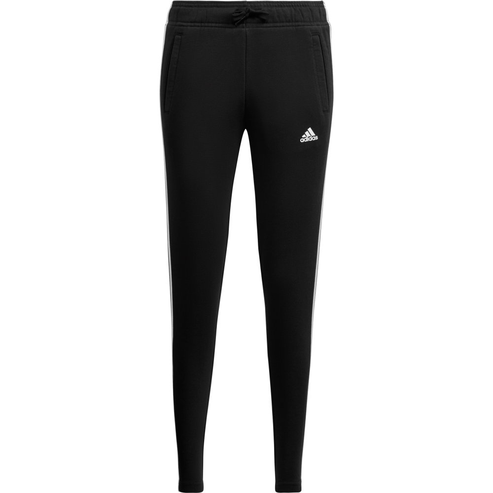 adidas - Essentials 3-Streifen Jogginghose Mädchen schwarz