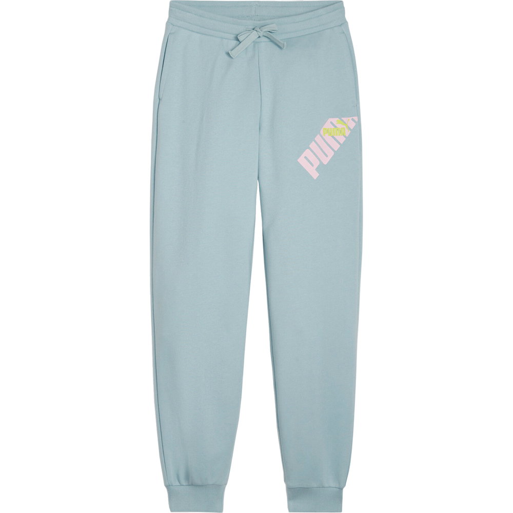 Puma - Power Colorblock High Waist Jogginghose Mädchen turquoise surf