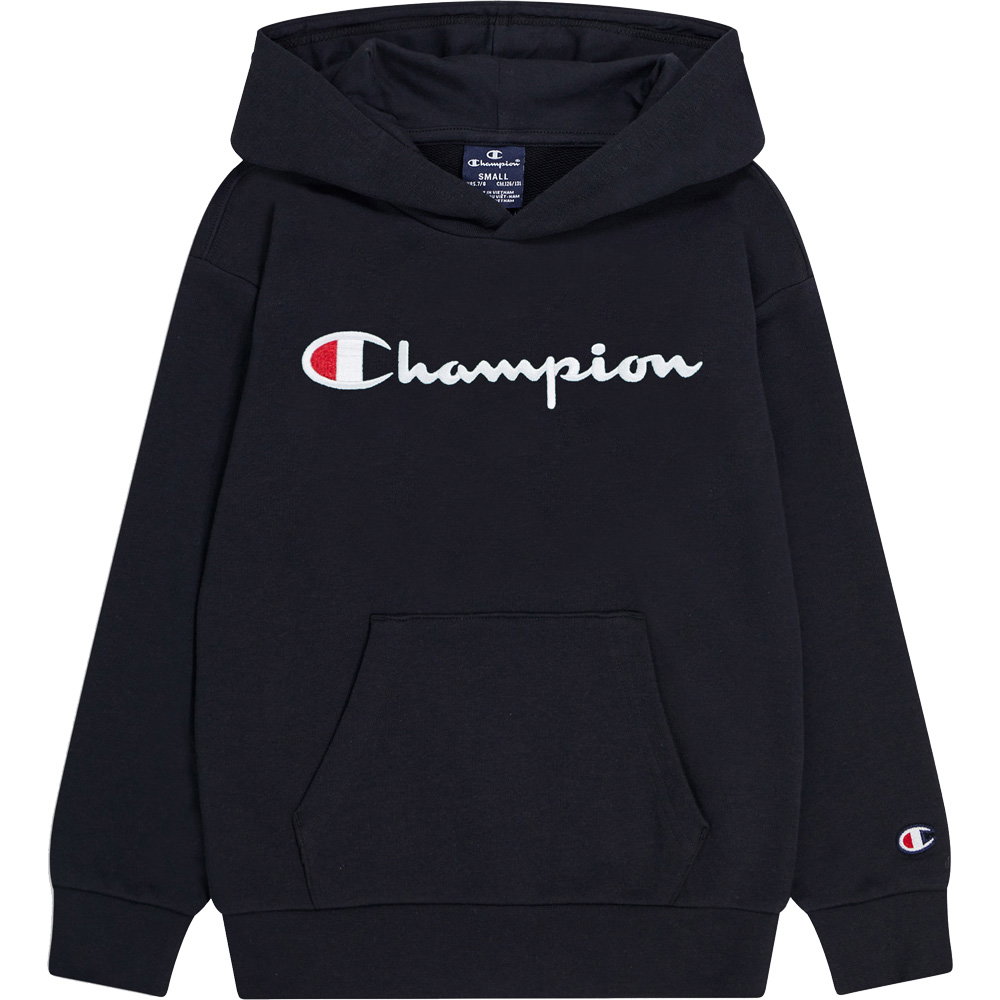 Champion - Icons Hooded Sweatshirt Kinder black beauty