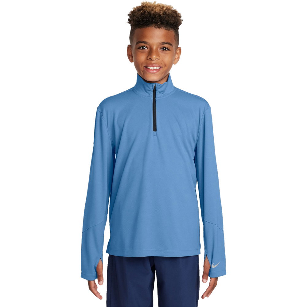 Nike - Dri-Fit UV Longsleeve Jungen blue beyond
