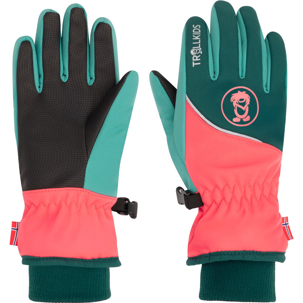 Trollkids - Trolltunga Fingerhandschuhe Kinder midnight petrol