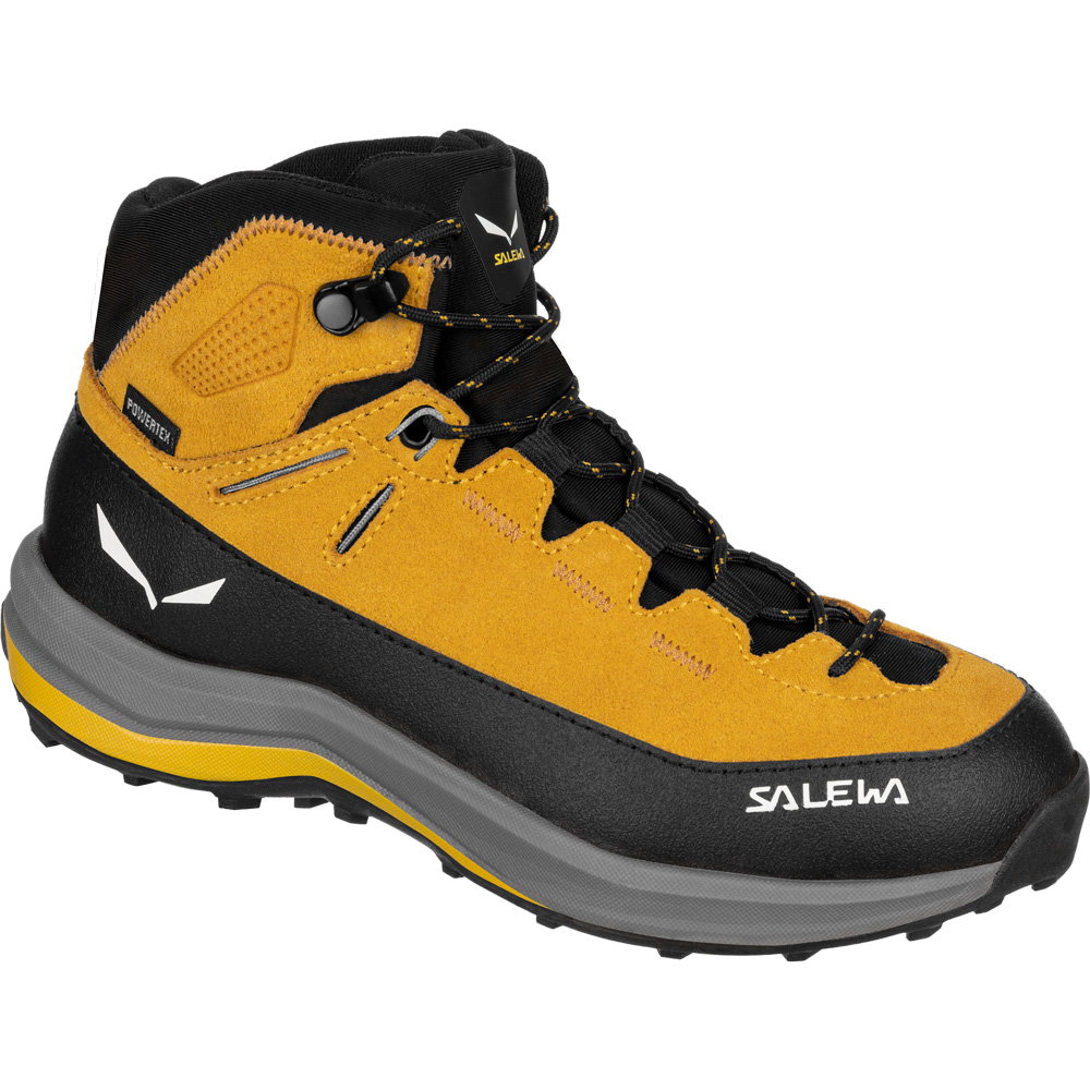 SALEWA - MTN Trainer 2 PTX MID Wanderschuhe Kinder gold