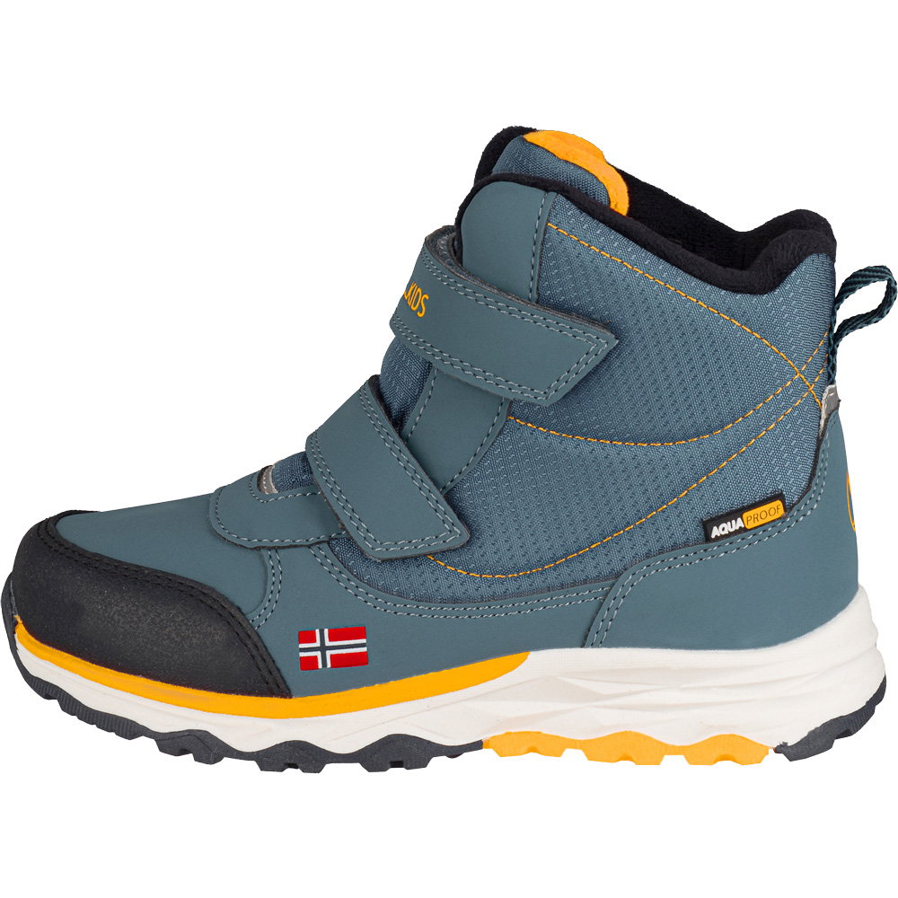 Trollkids - Hafjell Winterstiefel Kinder steel blue