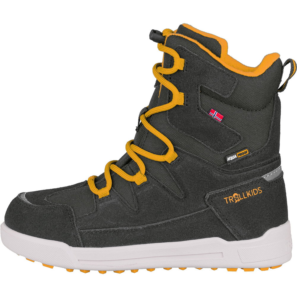 Trollkids - Finnmark Winterstiefel Kinder anthracite