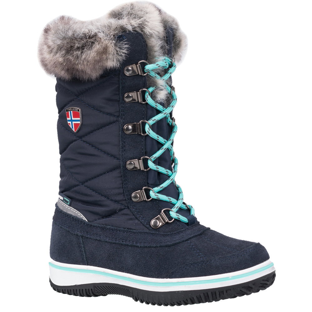 Trollkids - Holmenkollen Schneeschuhe Mädchen navy