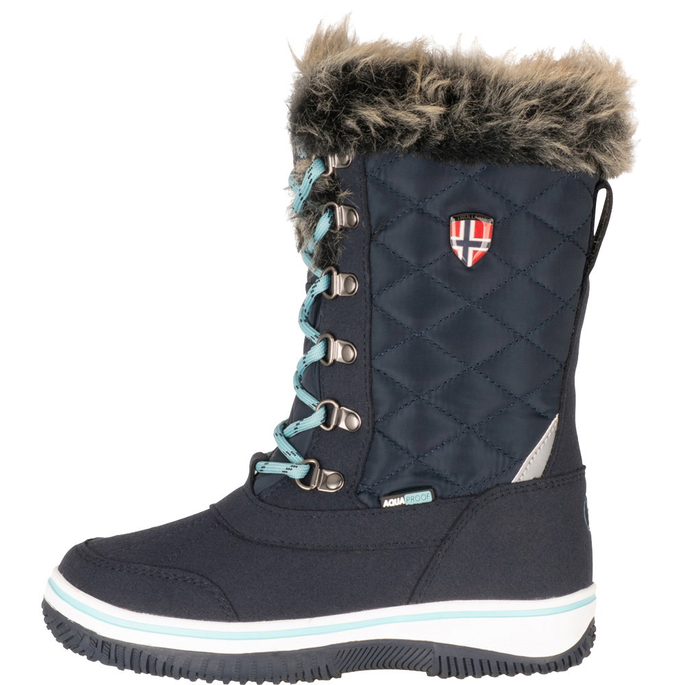 Trollkids - Holmenkollen XT Winterstiefel Mädchen navy
