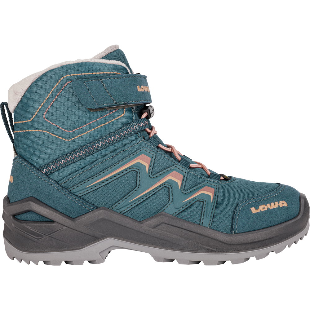 LOWA - Maddox Warm GORE-TEX® Mid Winterstiefel Kinder petrol