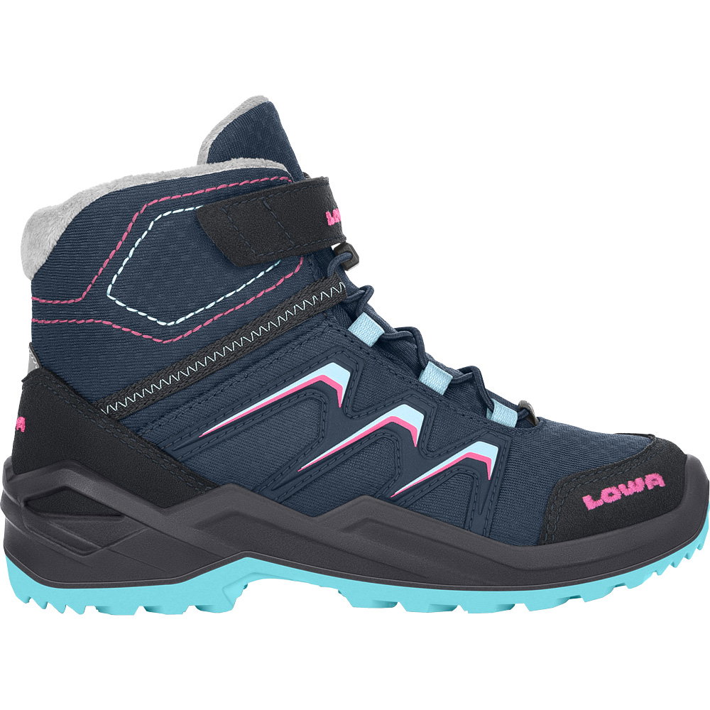 LOWA - Maddox Warm GORE-TEX® Mid Winterstiefel Kinder navy