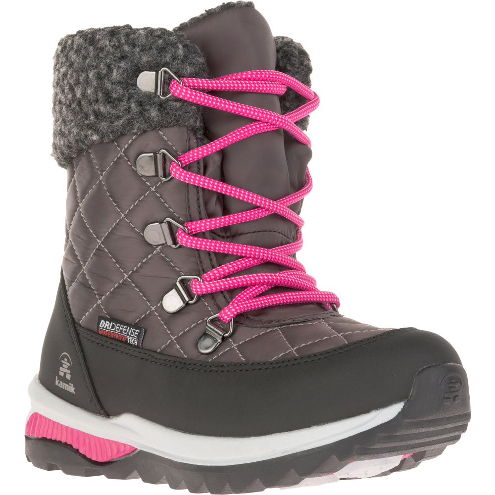 Kamik - Gemini Winterschuhe Kinder charcoal fuchsia