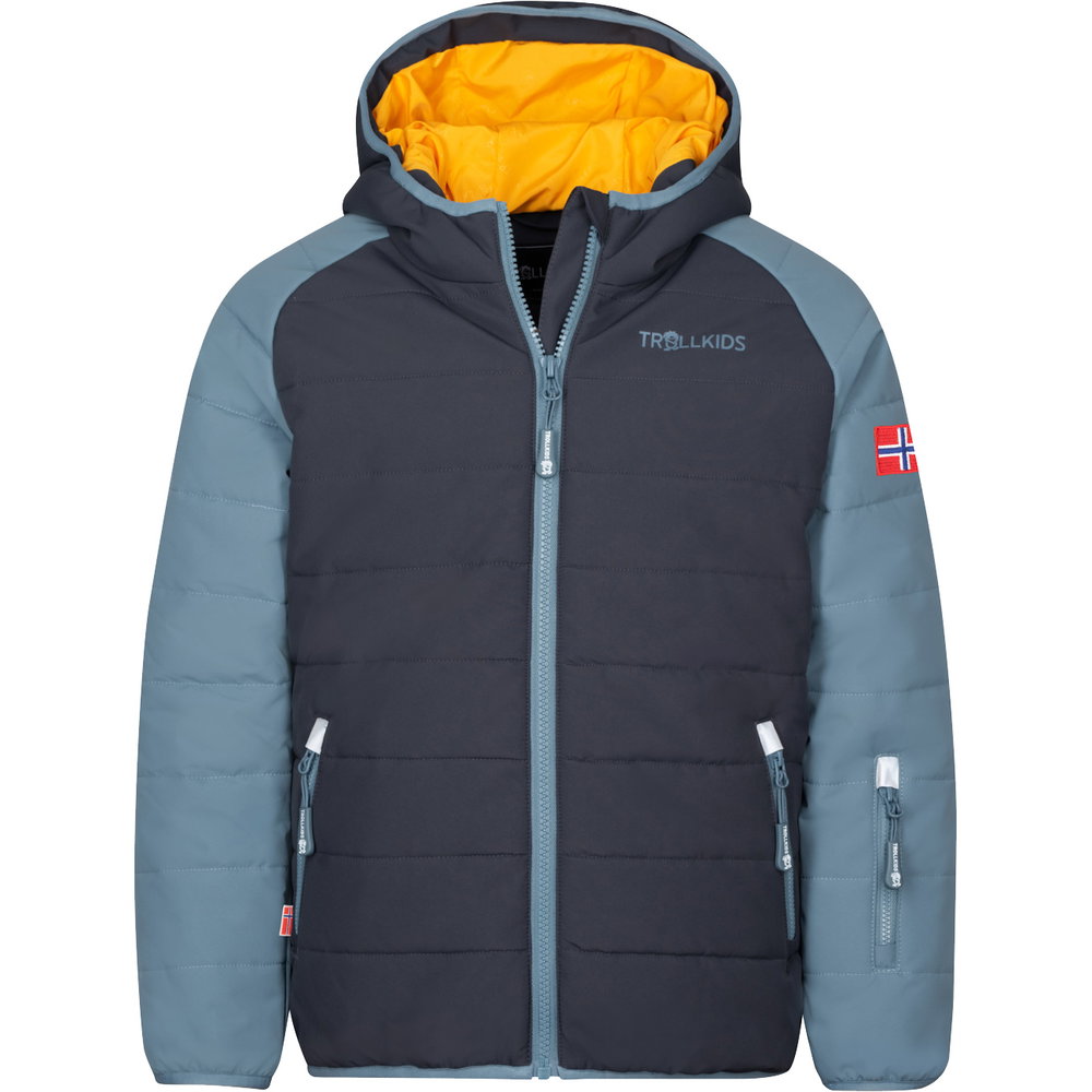 Trollkids - Hafjell Pro Schneejacke Kinder steel blue