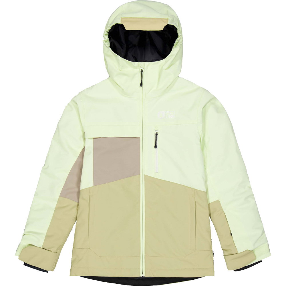 Picture - Kamelya Skijacke Kinder lime cream