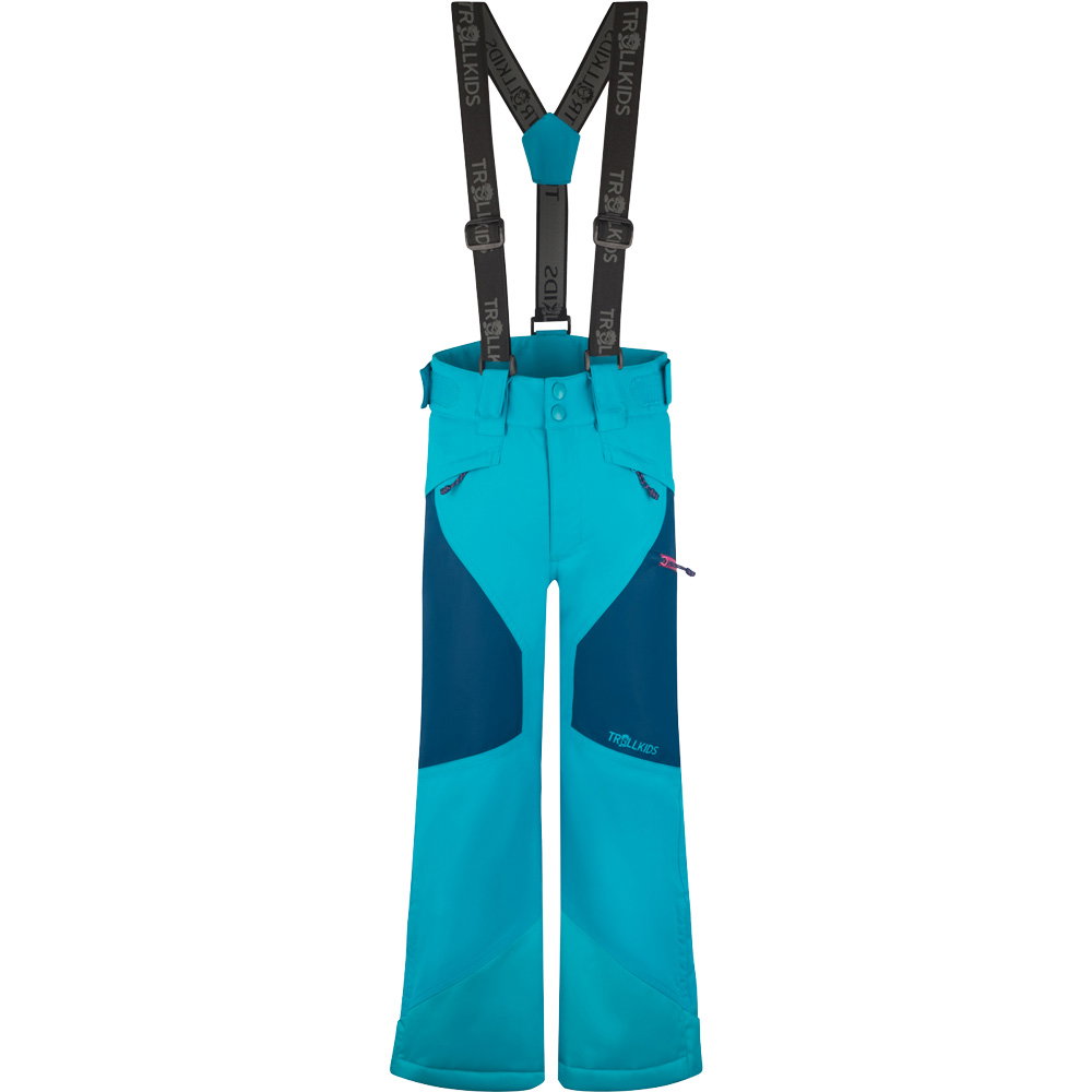 Trollkids - Kongsberg Skihose Kinder dark turquoise