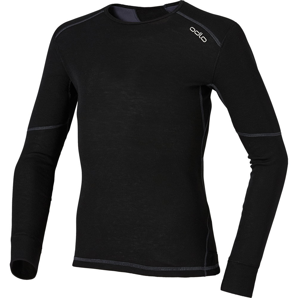 Odlo - Longsleeve Crew Neck X-Warm Jungen schwarz