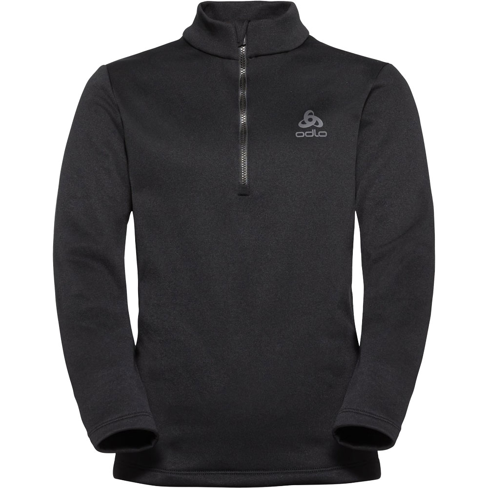 Odlo - Berra 1/2 Zip Midlayer Kinder schwarz