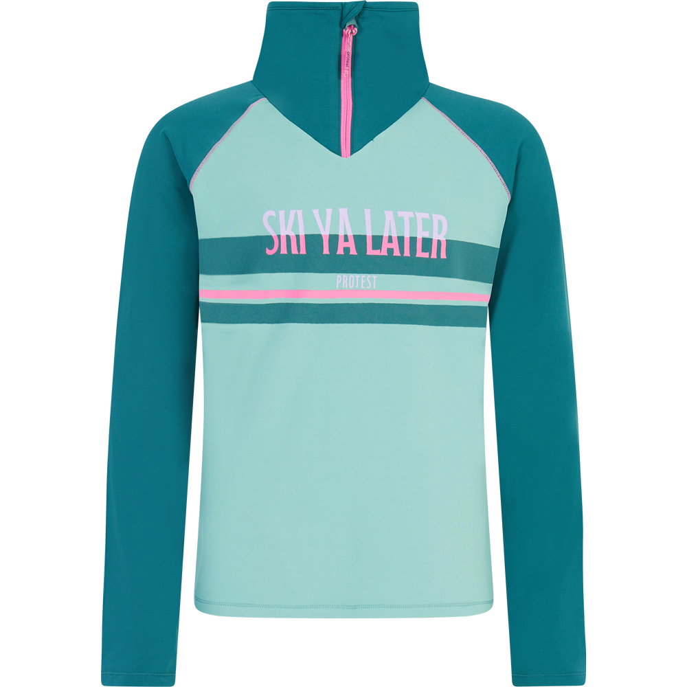 Protest - Wonder Jr Fleecepullover Mädchen glacial blue