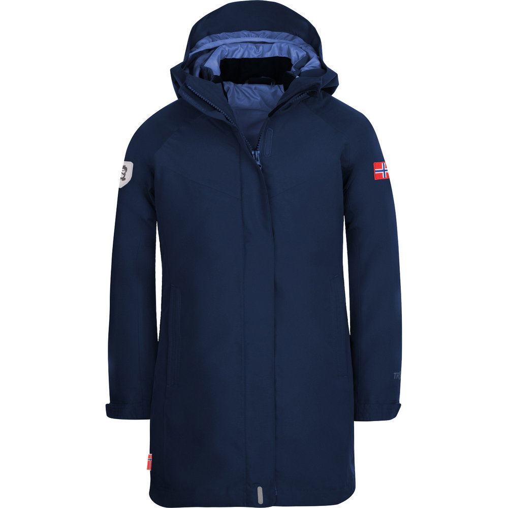Trollkids - Senja 3in1 Mantel Mädchen navy