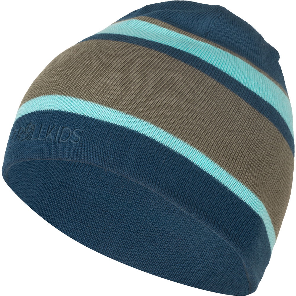 Trollkids - Nordland Mütze Kinder pine green