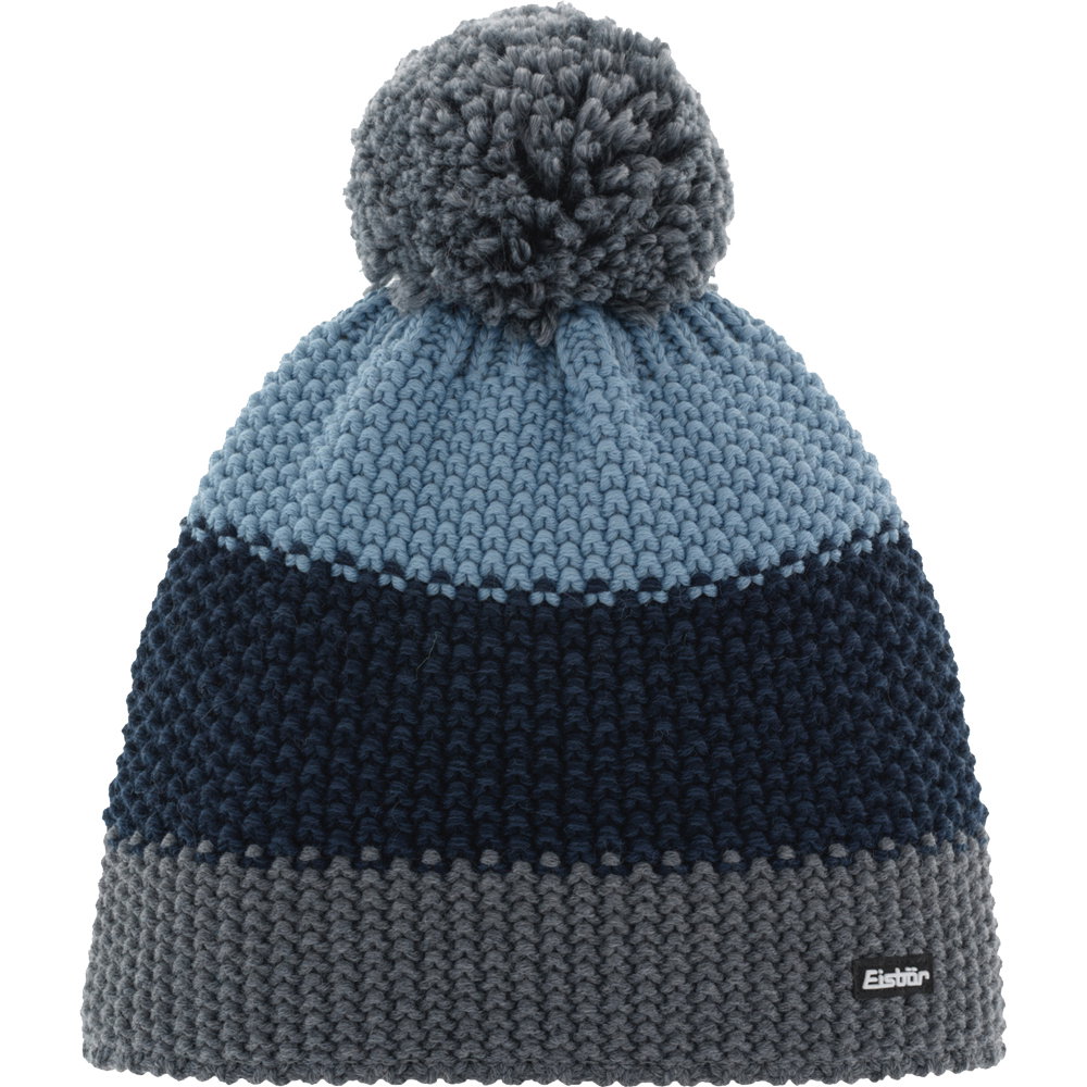 Eisbär - Star Pompon Mütze Kinder anthrazit