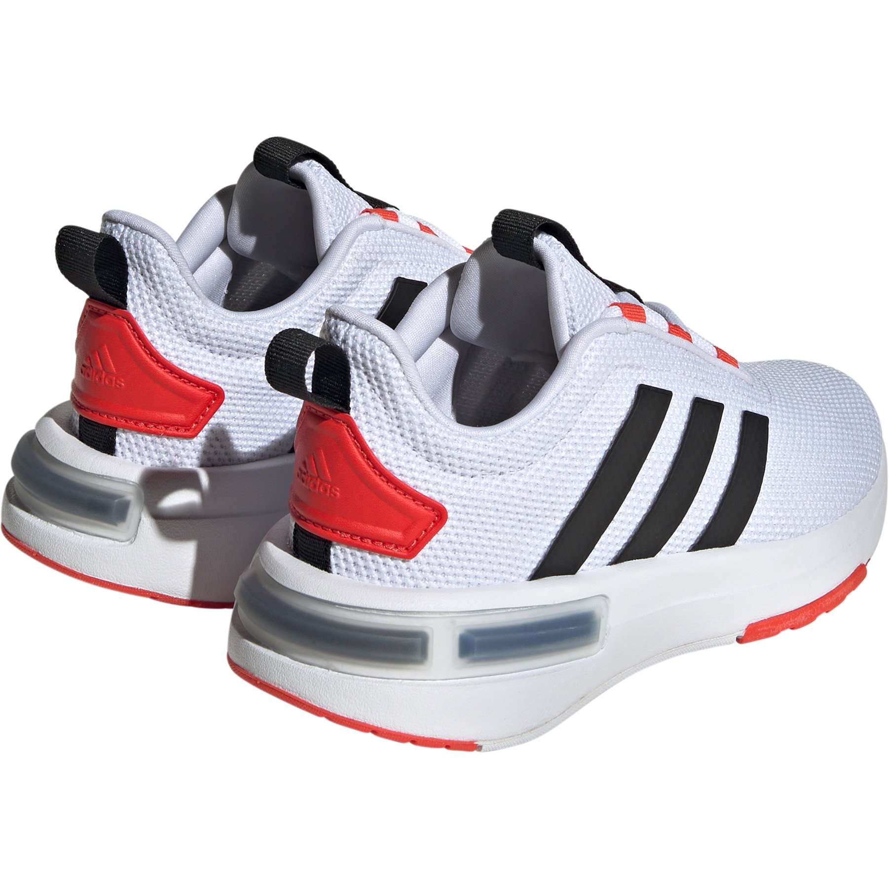 NWT adidas Racer Tr23 Lace-Up Sneaker, White, Red Royal, 4.5 US Unisex Big Kid adidas - Racer TR23 Sneaker Kids footwear white at Sport  main image 2