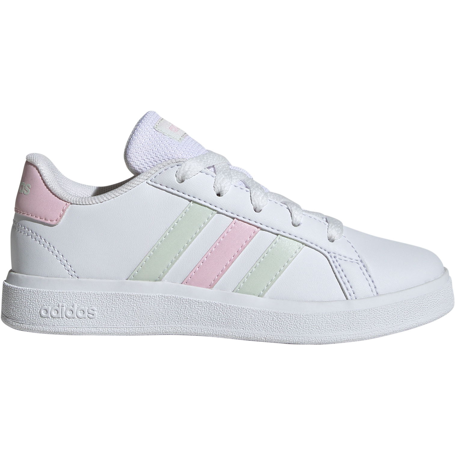 adidas Grand Court Lifestyle Tennis Lace-Up Sneaker Kids footwear white  at Sport Bittl Shop