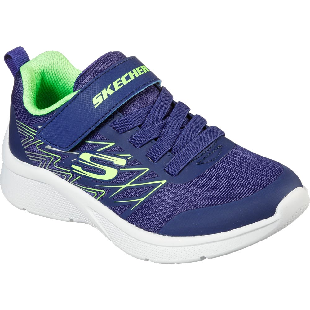 Skechers - Microspec Texlor Sneaker Kinder blau