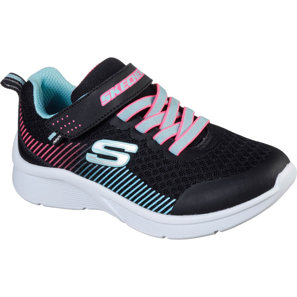 Skechers - Microspec Sneaker Mädchen black mesh