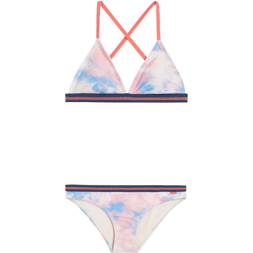 Protest - Nuku Jr Triangle Bikini Mädchen sugarcoral