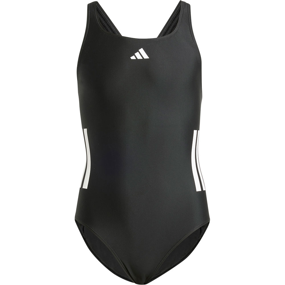 adidas - 3-Streifen C-Back Badeanzug Kinder black