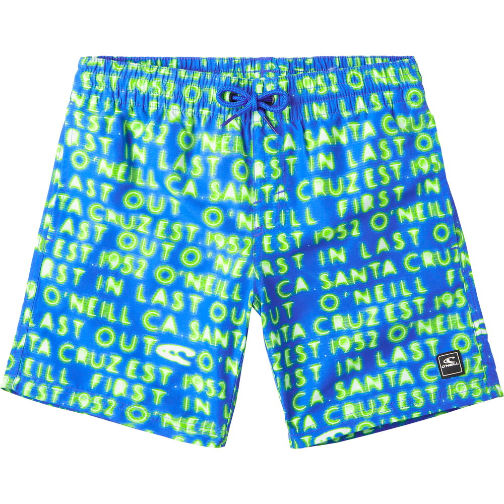 O'Neill - Cali Gradient 14' Badehose Kinder bright blue neon lights