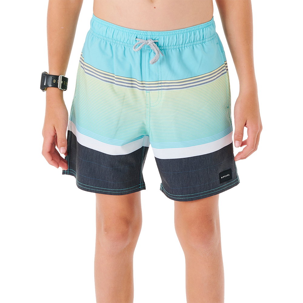 Rip Curl - Party Pack Volley Badeshorts Jungen aqua
