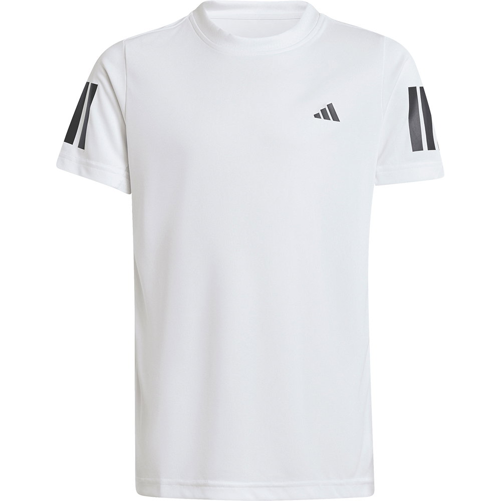 adidas - Club Tennis 3-Streifen T-Shirt Kinder weiß