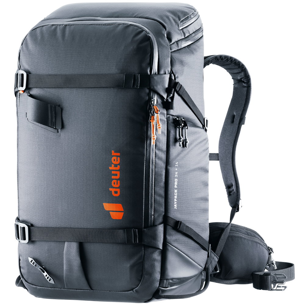 deuter - Jaypack Pro 34L+14 Rucksack schwarz