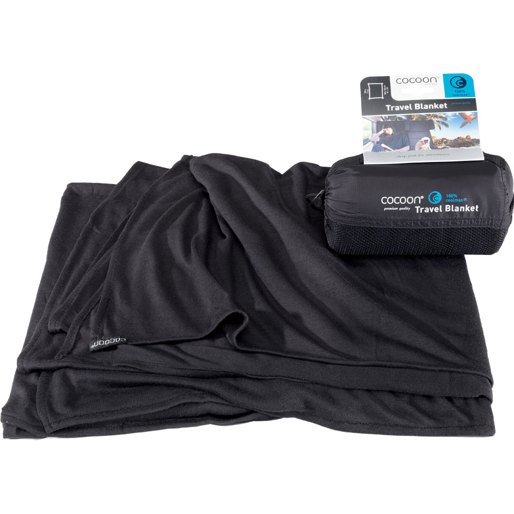 Cocoon - Coolmax Reisedecke schwarz