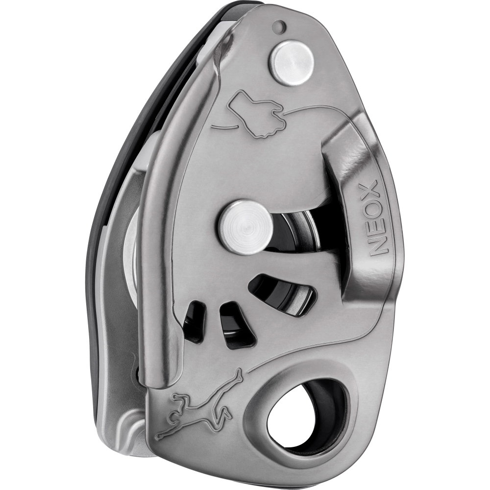 Petzl - Neox Sicherungsgerät light grey