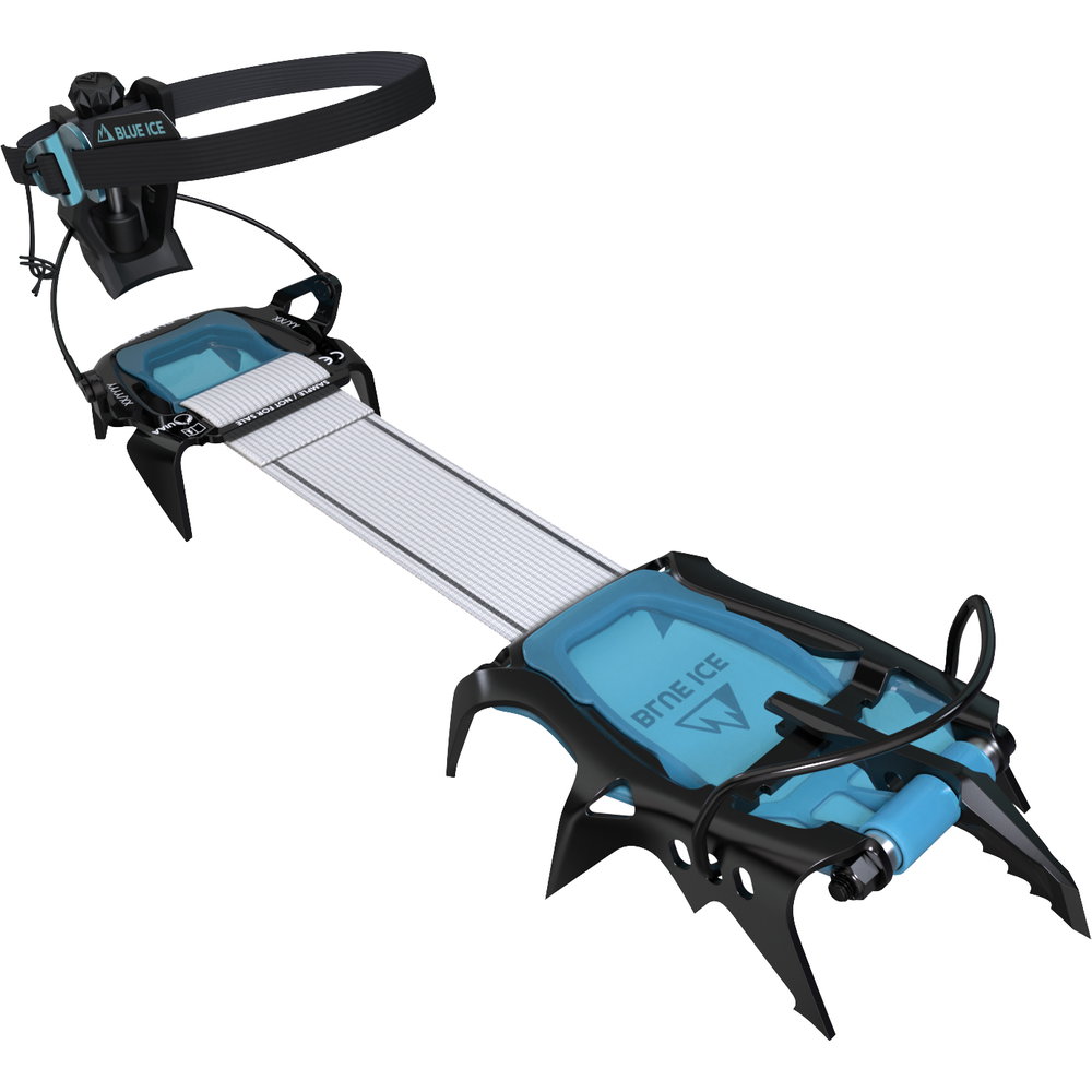Blue Ice - Harfang Tech Steigeisen schwarz