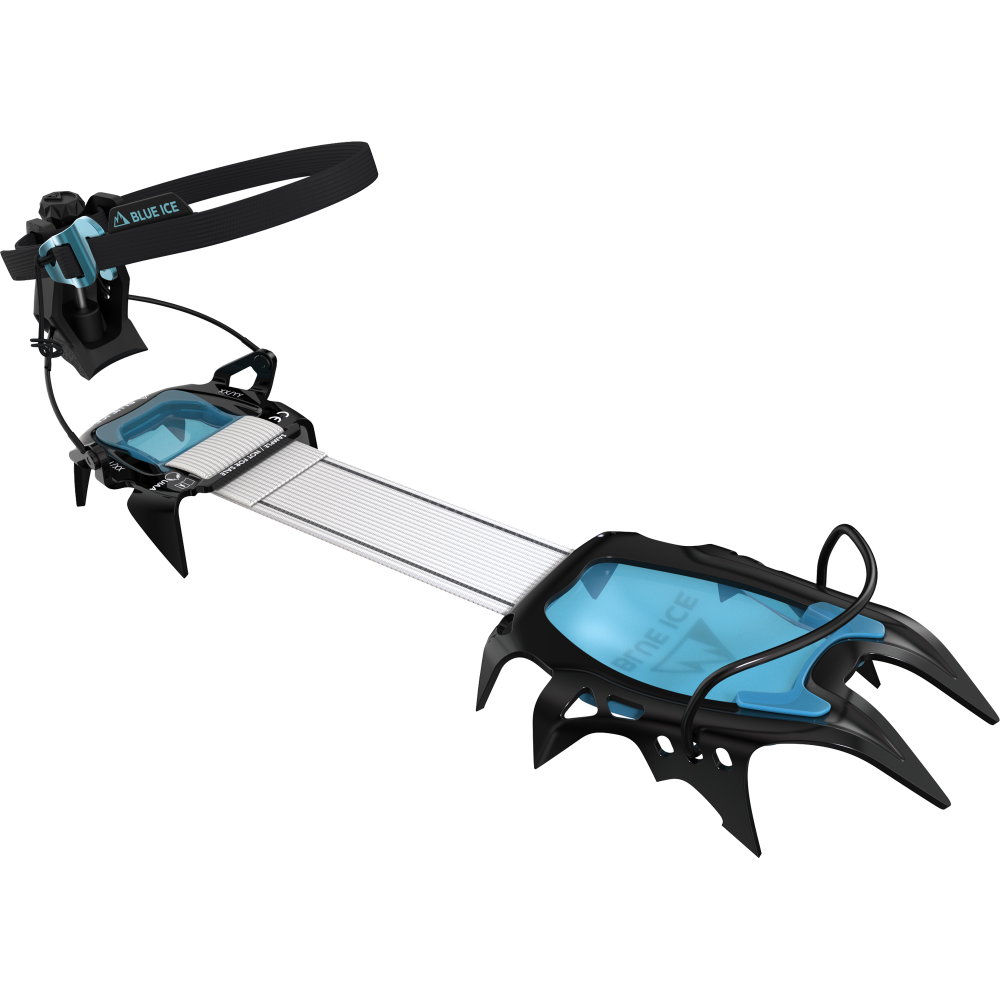 Blue Ice - Harfang Alpine Steigeisen schwarz