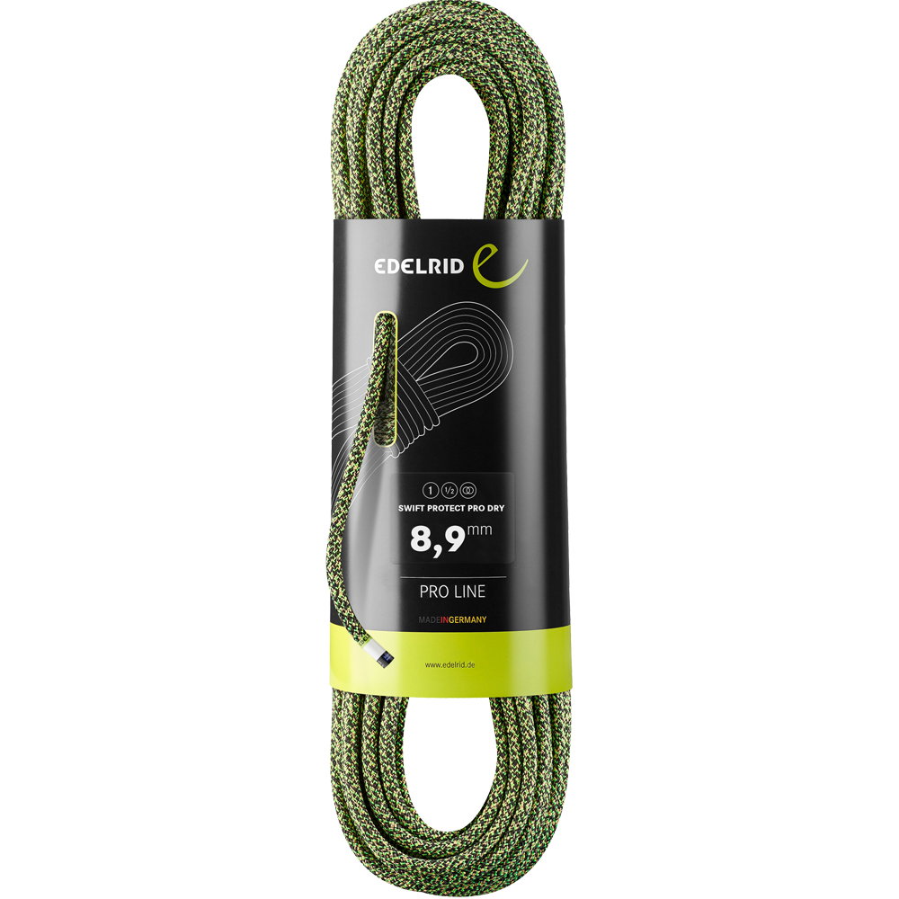 Edelrid - Swift Protect Pro Dry 8,9mm Einfachseil night green