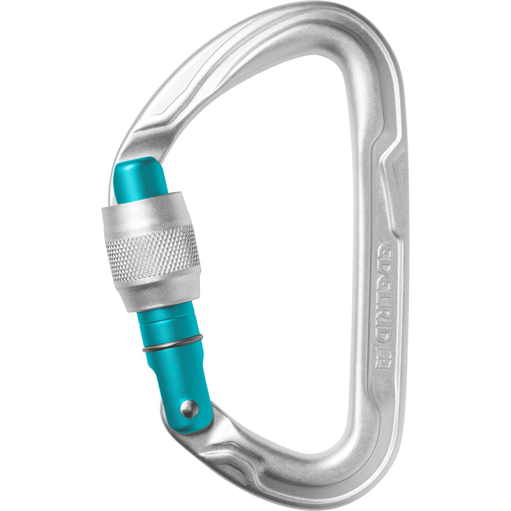 Edelrid - Pure Screw III Karabiner silver