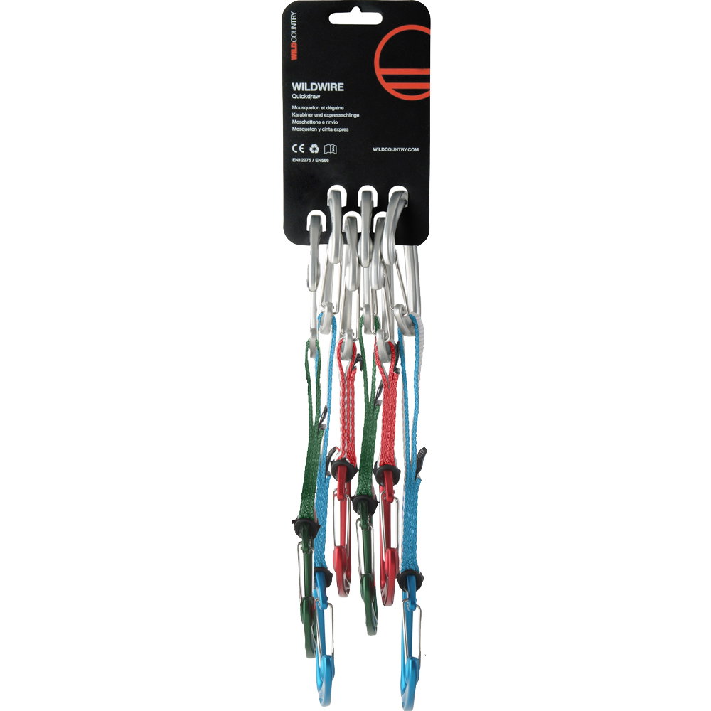 Quickdraw Pack Wild Country - Wildwire Quickdraw Trad Quickdraw 6pcs Pack at Sport ...