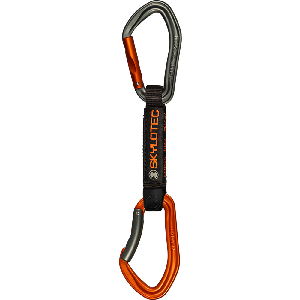 Skylotec - Falanx Express-Set Pro Quickdraw Set black orange at Sport ...