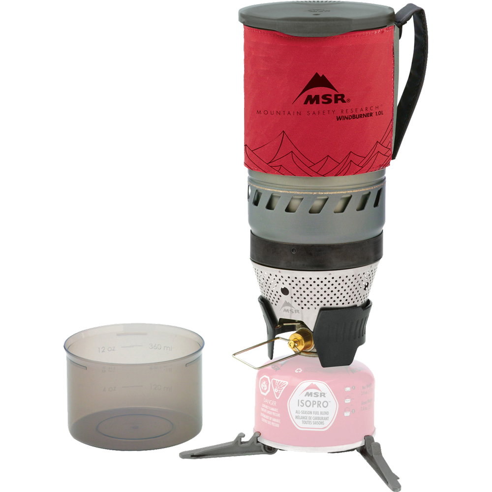 MSR - Windburner 1l Kochsystem rot