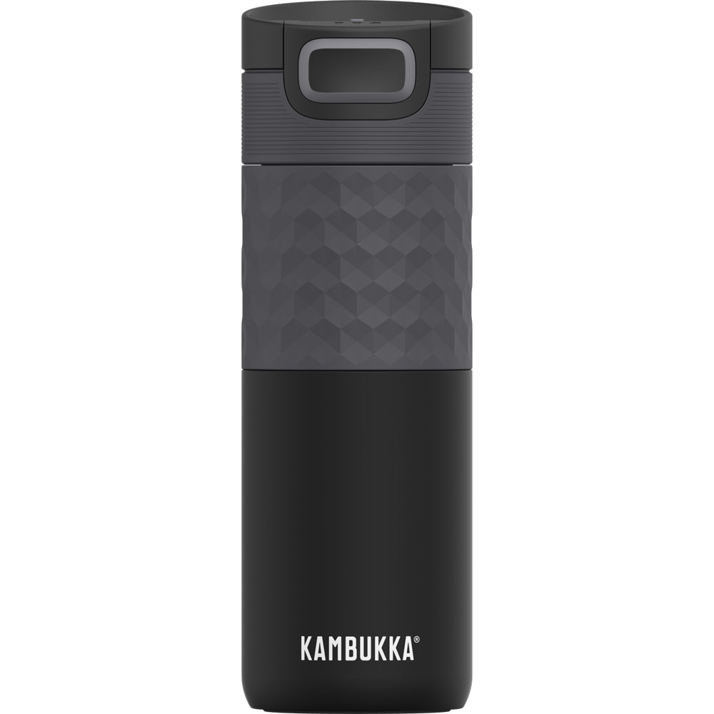 Kambukka - Etna Grip 0,5L Trinkflasche black steel