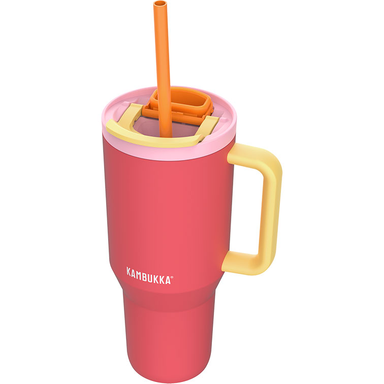Kambukka - Rio Thermosbecher 950ml pink papaya